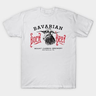 Bavarian Bock Beer Retro Defunct Breweriana T-Shirt